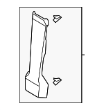 KB3Z26601B32AA - Body: Front Trim for Ford Image