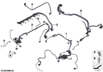 12517853357 - Engine Electrical System: Wiring Harness, Eng. Sensoric Module 1 for BMW Image