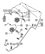 68019043AA - Brakes: Rubber Bumper for Mopar Image