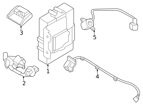 Electrical Components for 2023 Genesis G80 #1