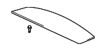 7629055G50R3L - Body: Pkg Tray Trim for Suzuki Image