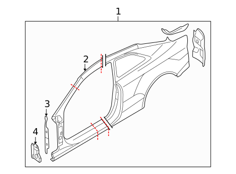 Aperture Panel for 2013 Audi RS5 #0