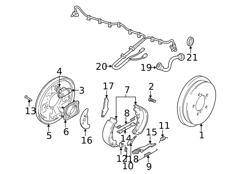 Anti-Lock Brakes for 2004 Suzuki Vitara #1