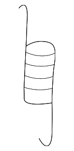 5382467D00 - Brakes: Drum Brake Adjusting Spring for Suzuki: Vitara Image