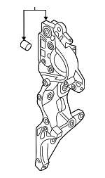 4L903141B - Electrical: Mount Bracket for Volkswagen: Beetle, Golf, Golf SportWagen, Jetta, Passat Image