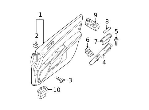 Mirrors for 2012 Nissan Sentra #0