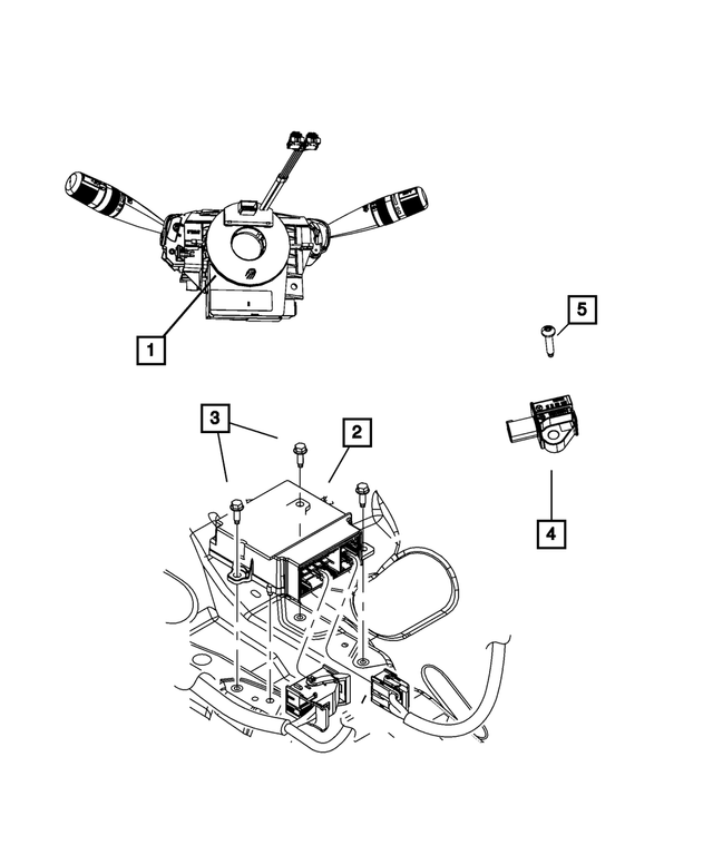 56054666AE - : Air Bag Control Module for Mopar Image