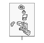 97279P0000 - HVAC: Side Duct for Kia: Sportage Image