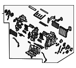97205CH010 - : AC &amp; Heater Assembly for Kia Image