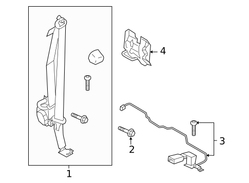 Seat Belt for 2021 Ford Ranger #0