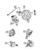 68418190AB - Brakes: Brake Master Cylinder for Mopar Image image