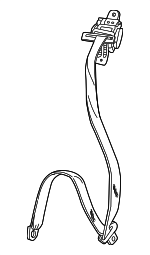 7000C795 - Body: Lap &amp; Shoulder Belt for Mitsubishi Image