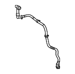 2975014100 - Cooling System: Coolant Hose for Mercedes-Benz Image