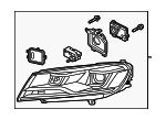 7P0941753 - Electrical: Headlamp Assembly for Volkswagen: Touareg Image