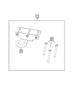 6104245AA - Mopar Accessories - Component Parts: Screw for Dodge: Sprinter 2500, Sprinter 3500 | Jeep: Wrangler Image