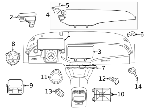 Power Outlets for 2024 Mercedes-Benz E 350 #0