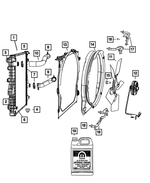 Radiator and Related Parts; Charge Air Cooler for 2009 Dodge Ram 3500 #0