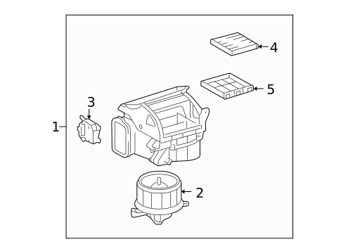 Blower Motor & Fan for 2008 Lexus LS600h #0