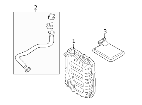 Transaxle Parts for 2018 Kia Rio #0