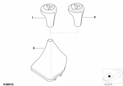 Gearshift Knobs / Coverings / Plaques for 1995 BMW 528i #0