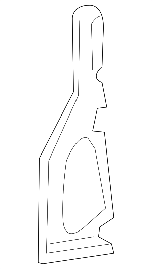 CK4Z6102892B - Body: Dashboard Panel Bracket for Ford Image