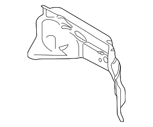 CK4Z6101610A - Body: Dash Panel for Ford Image