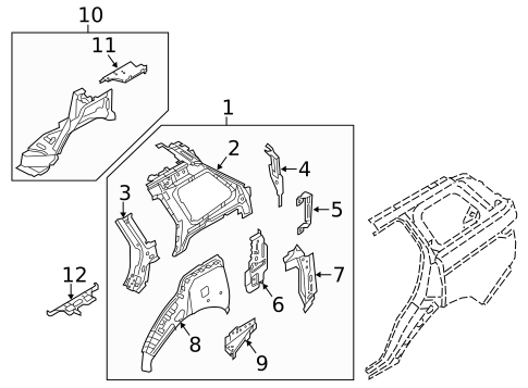 Inner Components for 2022 Land Rover Range Rover Sport #0