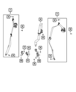 68119438AA - Restraints: Screw for Mopar Image