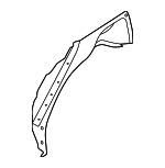 41009498780 - Body: Wheelhouse for BMW: X6 Image