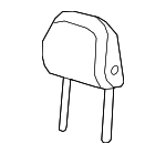 3CN881901KVJE - Body: Headrest for Volkswagen: Atlas Cross Sport Image