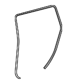 623320E051 - Body: Surround Weather-strip for Toyota: Highlander Image