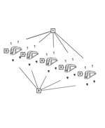 6512980AA - Electrical: Hex Flange Head Screw for Mopar Image