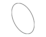 73039AA080 - HVAC: Evaporator Core O-Ring for Subaru Image