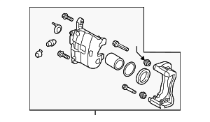 581904WA10 - : Disc Brake Caliper for Hyundai Image