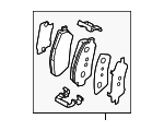 58101D3A11 - : Brake Pads Front for Hyundai: Tucson Image