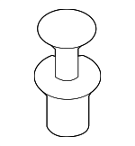 4G0867632 - Body: Drain Clip for Audi: A3, A3 Quattro, A8 Quattro, Allroad Quattro, Q6 e-tron, R8, RS3, S3, S8, SQ6 e-tron, TT, TT Quattro, TT RS Quattro, TTS Quattro Image