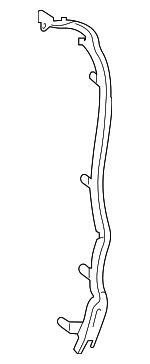 LJ7Z7825324C - Body: Front Weather-strip for Lincoln: Corsair Image