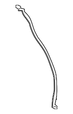 LJ7Z7828124B - Body: Rear Weather-strip for Lincoln: Corsair Image