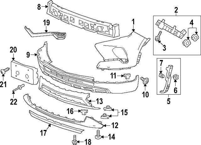 42750953 - : Part# 42750953 Bezel for Chevrolet: Blazer Image