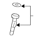 84315731 - Body: Headrest Guide for Buick: Enclave | Chevrolet: Blazer Image