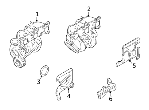 Exhaust Manifold for 2013 BMW Z4 #0
