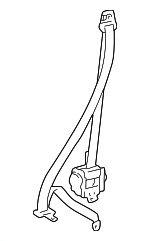 7321052390C0 - Electrical: Belt &amp; Retractor for Scion: xB Image