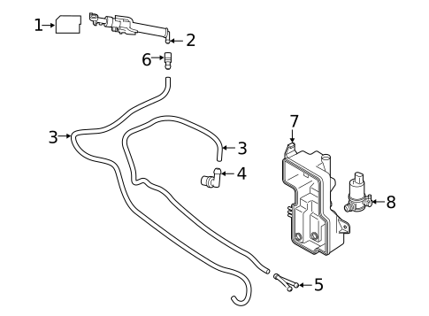 Headlamp Washers/Wipers for 2019 Volvo XC40 #0