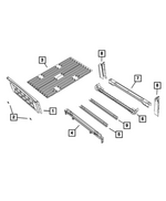 68141708AA - Body Sheet Metal Except Doors: Rear Box Crossmember for Mopar Image