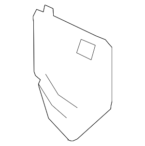 51757185167 - Body: Air Duct for BMW: 740i, 740Ld xDrive, 740Li, 740Li xDrive, 750i, 750i xDrive, 750Li, 750Li xDrive, 760Li, ActiveHybrid 7 Image