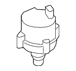 11519424349 - Cooling System: Auxiliary Pump for BMW: 750i xDrive, Alpina B7, Alpina B8 Gran Coupe, M550i xDrive, M760i xDrive, M850i xDrive, M850i xDrive Gran Coupe Image