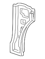 4F2Z1702039AA - Body: Inner Hinge Pillar for Ford: Freestar, Windstar | Mercury: Monterey Image