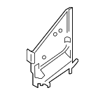 8T0809922 - Body: Baffle Plate for Audi: A5, A5 Quattro, RS5, S5 Image