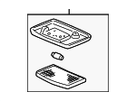 34250SV1A12ZH - Body: Dome Lamp for Acura Image