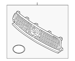 PZ32721003 - Body: Grille for Scion: tC Image
